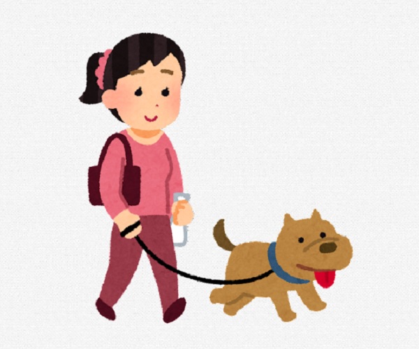 犬と散歩しながら痩せる方法